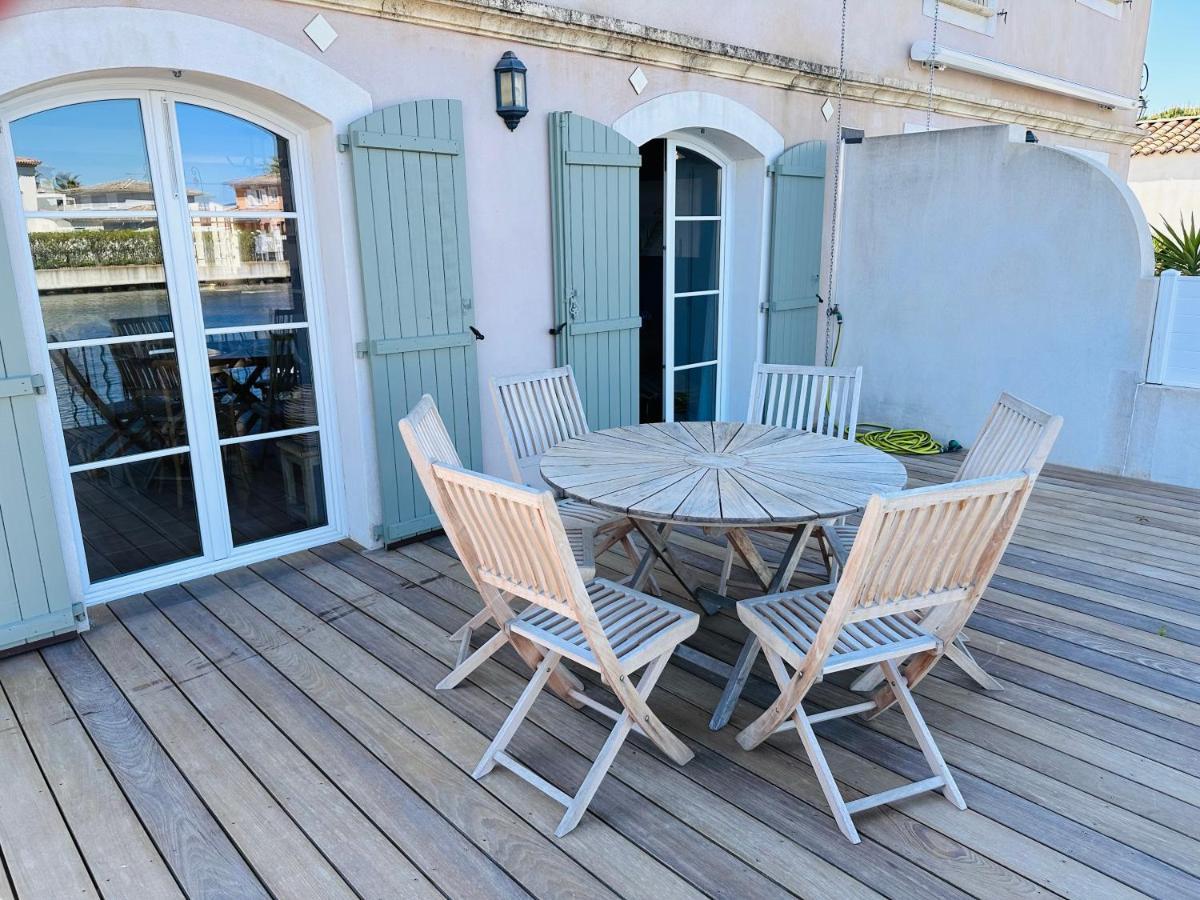 Marina 120M²/8 Pers/ Terrasse 100M²/ Appontement Villa Aigues-Mortes Buitenkant foto