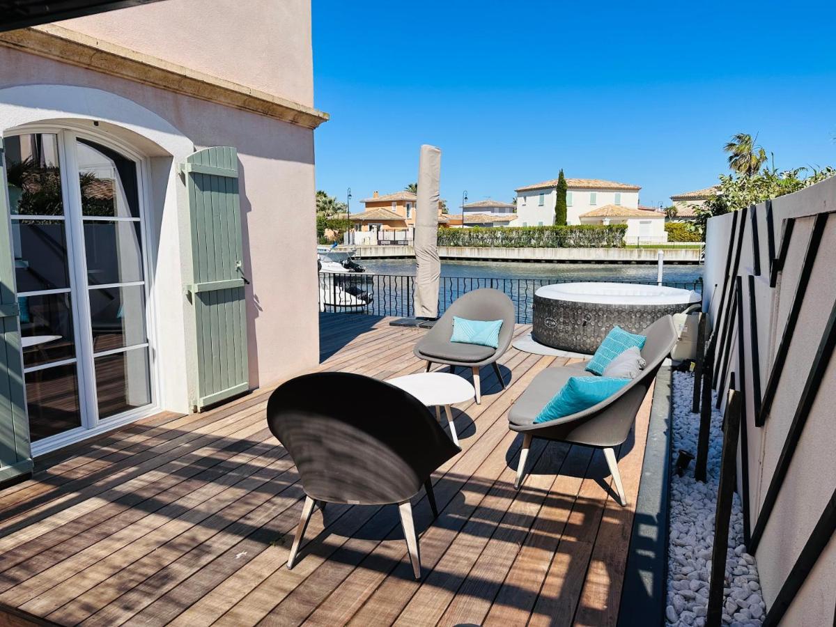 Marina 120M²/8 Pers/ Terrasse 100M²/ Appontement Villa Aigues-Mortes Buitenkant foto